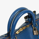 Louis Vuitton Keepall 50 Blue EPI Leather Travel Bag