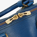 Louis Vuitton Keepall 50 Blue EPI Leather Travel Bag