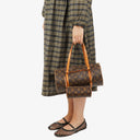 Louis Vuitton Papillon 30 Vintage Monogram Canvas Handbag With Mini Papillon Pochette