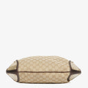 Gucci Monogram Canvas Mink Indy Top Handle Bag