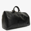 Louis Vuitton Keepall 50 Black EPI Leather Travel Bag