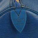 Louis Vuitton Keepall 50 Blue EPI Leather Travel Bag