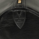 Louis Vuitton Keepall 50 Black EPI Leather Travel Bag