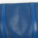 Louis Vuitton Keepall 50 Blue EPI Leather Travel Bag