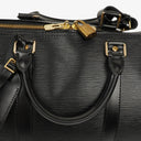 Louis Vuitton Keepall 50 Black EPI Leather Travel Bag