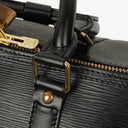Louis Vuitton Keepall 50 Black EPI Leather Travel Bag