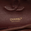 Chanel Medium Classic Double Flap Bag Brown Multicolor Quilted Lambskin With Aged Gold-Tone Hardware