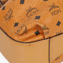 MCM Cognac Visetos Drawstring Tote Bag