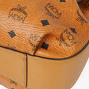 MCM Cognac Visetos Drawstring Tote Bag