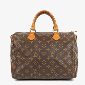 Louis Vuitton Speedy 30 Monogram Canvas Bag