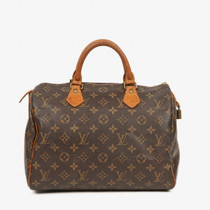 Louis Vuitton Speedy 30 Monogram Canvas Handbag