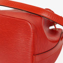Louis Vuitton Petit Noe Red EPI Leather Shoulder Bag