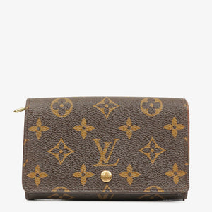Louis Vuitton Monogram Porte-Monnaie Tresor Wallet