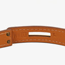 Hermes Kelly Dog Brown Swift Leather Bracelet