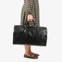 Louis Vuitton Keepall 50 Black EPI Leather Travel Bag