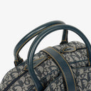 Christian Dior Navy Double Saddle Trotter Handbag