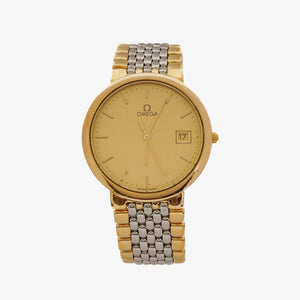 Omega De Ville Two-Tone Stainless Steel 33mm Quartz Watch