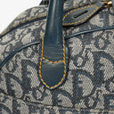 Christian Dior Navy Double Saddle Trotter Handbag