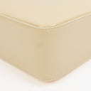 Chanel Vintage Beige Lackleder CC Tote Schultertasche