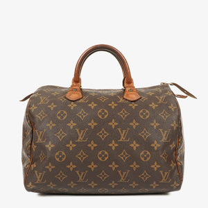 Louis Vuitton Speedy 30 Monogram Canvas Handbag