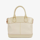 Louis Vuitton Lockit White Suhali Leather Bag