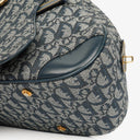 Christian Dior Navy Double Saddle Trotter Handbag