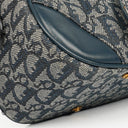 Christian Dior Navy Double Saddle Trotter Handbag