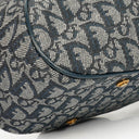 Christian Dior Navy Double Saddle Trotter Handbag