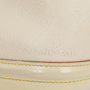 Louis Vuitton Lockit White Suhali Leather Bag