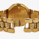 Christian Dior 32mm Octagon Gold Plated Stainless Steel Quartz Watch