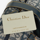 Christian Dior Navy Double Saddle Trotter Handbag