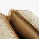 Christian Dior Beige Honeycomb Chain Shouder Bag