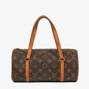 Louis Vuitton Papillon 25 Vintage Monogram Canvas Handbag