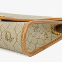 Christian Dior Beige Honeycomb Chain Shouder Bag