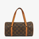Louis Vuitton Papillon 25 Vintage Monogram Canvas Handbag