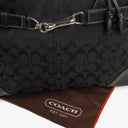 Coach Hampton Signature Canvas Bag