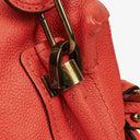 Chloe Coral-Orange Paraty Calfskin Bag