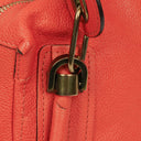 Chloe Coral-Orange Paraty Calfskin Bag
