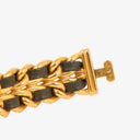 Chanel Stainless Steel Lambskin 20mm Premiere Quartz Watch Gold L