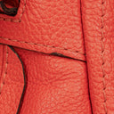 Chloe Coral-Orange Paraty Calfskin Bag