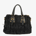 Prada Tessuto Gaufre Nero Bag