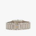 Yves Saint Laurent Rectangular Stainless Steel Watch