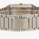 Yves Saint Laurent Rectangular Stainless Steel Watch
