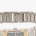 Yves Saint Laurent Rectangular Stainless Steel Watch