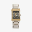 Yves Saint Laurent Rectangular Stainless Steel Watch