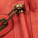 Chloe Coral-Orange Paraty Calfskin Bag