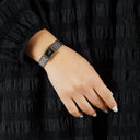Yves Saint Laurent Rectangular Stainless Steel Watch