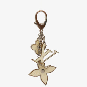 Louis Vuitton Ivory Fleur d Epi Bag Charm