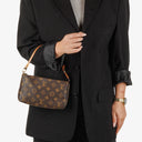 Louis Vuitton Pochette Accessoires Monogram Canvas Clutch Handbag