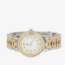 Hermes Clipper Quartz Watch Two-Tone Stainless Steel